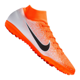 Сороконожки Nike Mercurial Superfly VI Academy TF Orange/Black/White Сороконожки Nike Mercurial Superfly VI Academy TF Orange/Black/White