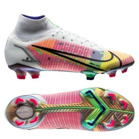 Бутсы Nike Mercurial Superfly 8 Elite FG White/Metallic Silver/Dark Raisin #grai.com.ua