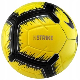 Футбольный мяч Nike Strike Yellow/Black #grai.com.ua