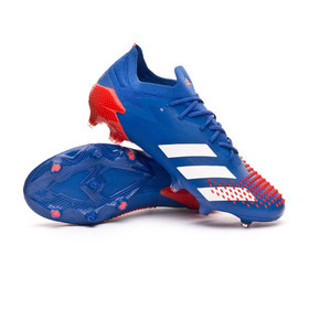 Бутсы adidas Predator 20.1 Low FG Team Royal Blue/Footwear White/Active Red #grai.com.ua