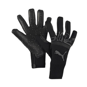 Вратарские перчатки PUMA Future Z Grip 1 Hybrid Black/Asphalt #grai.com.ua