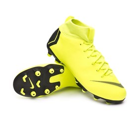 Детские бутсы Nike Mercurial Superfly VI Academy MG Light Green/Black #grai.com.ua