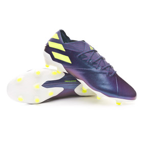 Бутсы adidas Nemeziz Messi 19.1 FG/AG Tech Ink/Signal Green/Glory Purple #grai.com.ua