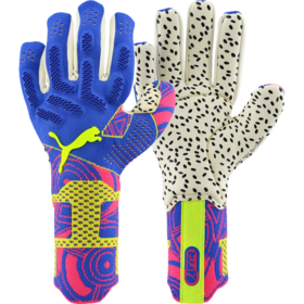 Воротарські рукавиці Puma FUTURE Ultimate NC Ultra Blue/Yellow Alert/Luminous Pink