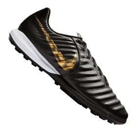 Сороконожки Nike Tiempo Lunar Legend VII Pro TF Black/Gold #grai.com.ua