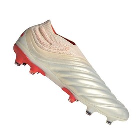 Бутсы adidas Copa 19+ FG/AG White/Red #grai.com.ua