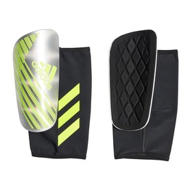 Футбольные щитки adidas X Pro Silver/Yellow/White #grai.com.ua
