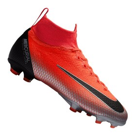 Детские бутсы Nike Mercurial Superfly VI Elite FG CR7 Red/Black #grai.com.ua
