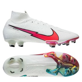 Бутсы Nike Mercurial Superfly VII Elite FG White/Flash Crimson/Hyper Jade #grai.com.ua