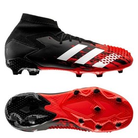 Детские бутсы adidas Predator 20.1 FG/AG Core Black/Footwear White/Action Red #grai.com.ua