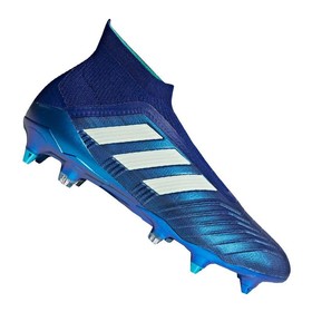 Бутсы adidas Predator 18+ SG Blue/White/Green #grai.com.ua
