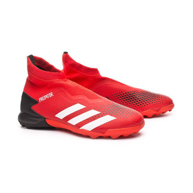 Сороконожки adidas Predator 20.3 Laceless TF Active Red/White/Core Black #grai.com.ua