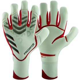 Воротарські рукавиці adidas Predator Pro 25 Hybrid White/Pure Ruby/Black