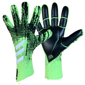 Вратарские перчатки adidas Predator 20 Pro Signal green/Black/Energy ink/White #grai.com.ua
