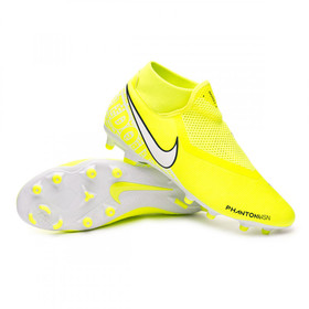 Бутсы Nike Phantom Vision Academy DF MG Yellow/White #grai.com.ua