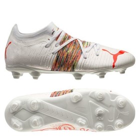 Детские бутсы PUMA Future Z 2.1 FG/AG PUMA White/Red Blast #grai.com.ua