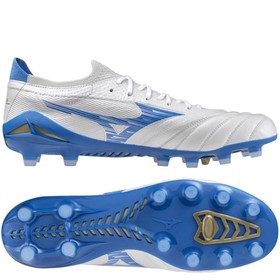 Бутси Mizuno Morelia Neo IV Beta Elite FG/AG White/Laser Blue