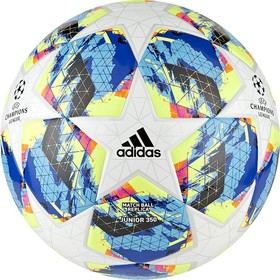 Футбольный мяч adidas UCL Finale 2020 Junior 350g White/Bright Cyan/Solar Yellow/Shock Pink #grai.com.ua