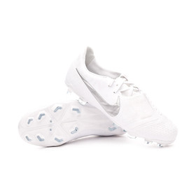 Детские бутсы Nike Phantom Venom Elite FG White #grai.com.ua