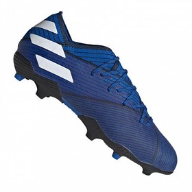 Детские бутсы adidas Nemeziz 19.1 FG/AG Blue/White/Black #grai.com.ua