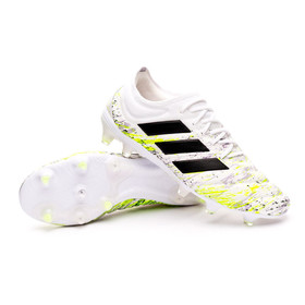 Бутсы adidas Copa 20.1 FG/AG White/Black/Signal Green #grai.com.ua
