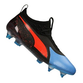 Бутсы Puma One 19.1 MX SG Black/Blue/Red Бутсы Puma One 19.1 MX SG Black/Blue/Red