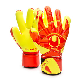 Вратарские перчатки Uhlsport Dynamic Impulse Absolutgrip Finger Surround Dynamic Orange/Fluor Yellow/Black #grai.com.ua