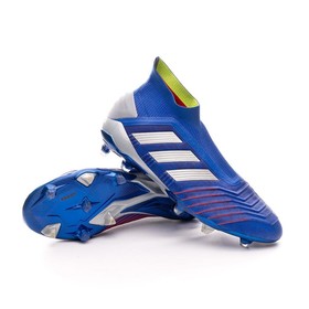 Бутсы adidas Predator 19+ FG Bold Blue/Silver Metallic/Active Red #grai.com.ua