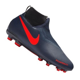 Детские бутсы Nike Phantom Vision Academy DF MG Obsidian/Crimson #grai.com.ua