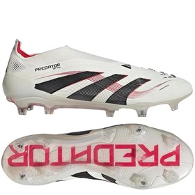 Бутси adidas Predator Elite Laceless FG White/Core Black/Pure Ruby