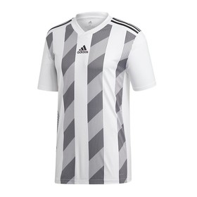 Детская футболка adidas Striped 19 White/Black #grai.com.ua