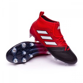 Бутсы Adidas Ace 17.1 Primeknit SG Red/Black/White #grai.com.ua