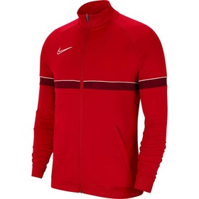 Детский джемпер Nike Academy 21 Knit Track Jacket University Red/White/Gym Red #grai.com.ua