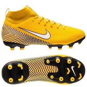 Детские бутсы Nike Mercurial Superfly VI Academy MG Yellow/Black #grai.com.ua