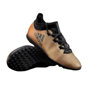 Детские сороконожки adidas X Tango 17.3 TF Core Black/Gold/Solar Red #grai.com.ua