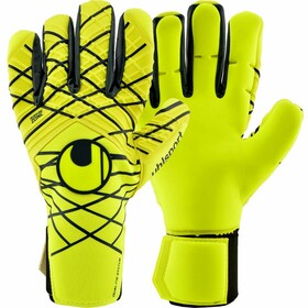 Воротарські рукавички Uhlsport Prediction Energy Absolutgrip HN Fluo Yellow/Navy Воротарські рукавички Uhlsport Prediction Energy Absolutgrip HN Fluo Yellow/Navy