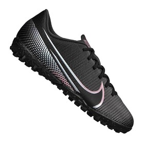 Детские сороконожки Nike Mercurial Vapor XIII Academy TF Black #grai.com.ua