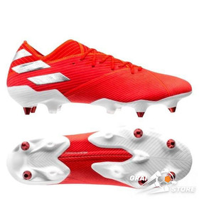 Бутсы adidas Nemeziz 19.1 SG Red/Silver/Red #grai.com.ua