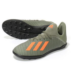 Детские сороконожки adidas X Tango 19.3 TF Green/Solar Orange/Core White #grai.com.ua