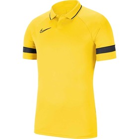 Футболка Nike Academy 21 Polo Tour Yellow/Black/Anthracite #grai.com.ua