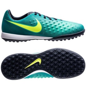 Детские сороконожки Nike MagistaX Opus II TF Rio Teal/Volt/Obsidian/Clear Jade #grai.com.ua