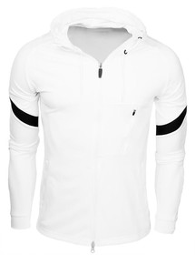 Толстовка Nike Strike 21 Full-Zip Jacket White/Black #grai.com.ua