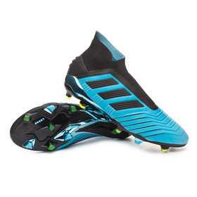 Бутсы adidas Predator 19+ FG/AG Bright Cyan/Black/Yellow #grai.com.ua