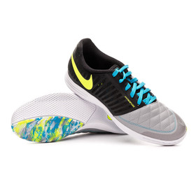 Футзалки Nike Lunargato II IC Black/Grey/Blue #grai.com.ua
