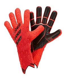 Вратарские перчатки Adidas Predator Pro Solar Red/Red/Black #grai.com.ua
