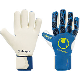 Вратарские перчатки Uhlsport HyperAct Supersoft HN Night Blue/White/Fluo Yellow #grai.com.ua
