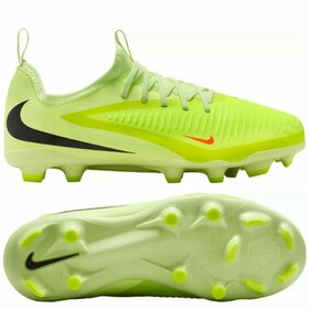 Дитячі бутси Nike Phantom 6 Low Academy FG/MG Limelight/Black/Hyper Crimson