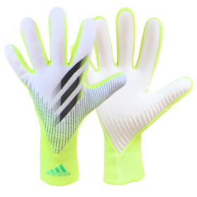 Вратарские перчатки Adidas X Pro Solar Yellow/Black/White #grai.com.ua
