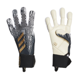 Детские вратарские перчатки adidas Predator 20 Pro Black/White/Gold Metallic #grai.com.ua