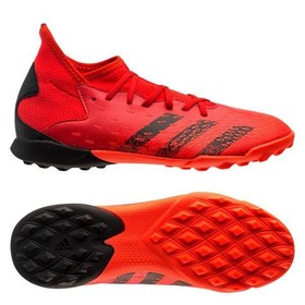 Детские сороконожки adidas Predator Freak.3 TF Red/Core Black/Solar Red #grai.com.ua